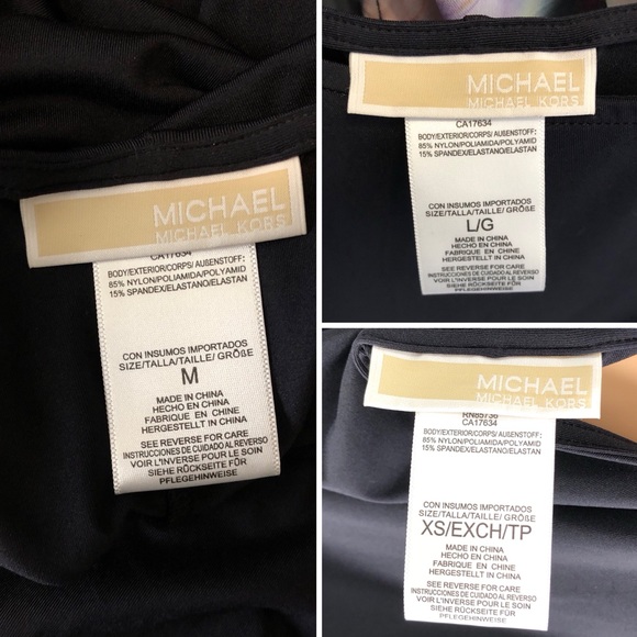 MICHAEL KORS SIDE TIE SWIM TUNIC DRESS COVERUP - Picture 8 of 8